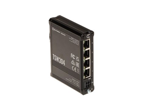 Switch przemysłowy 4-portowy TSW304