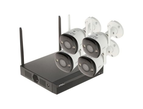 Zestaw do monitoringu 4-kanałowy HDD 1TB 2Mpx 2.8mm KIT/NVR1104HS-W-S2/4-F22FE Wi-Fi