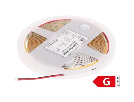 Taśma LED-COB-12V/8W-WW/5M - 3000K
