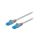 U/UTP6A-LSZH-030GY Patch cord U/UTP 6a linka Cu LSZH szary 3m 26AWG Żyły: 8