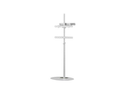 Stojak podłogowy do telewizora 32-65 cali led/lcd 35kg biały ICA-TR544