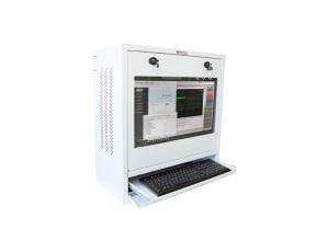 Szafa na komputer przemysłowy PC i monitor LED/LCD 22 cale biała ICRLIM10W