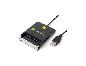 Czytnik kart chipowych smart card USB-A 2.0 techly I-CARD CAM-USB2TY2