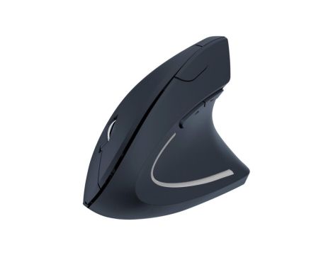 Myszka bezprzewodowa 2.4GHz RF USB pionowa 1600dpi optyczna IM 1200-VM-B