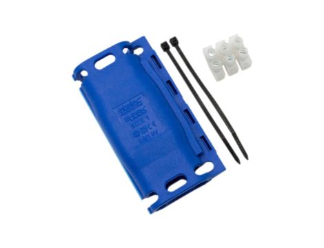 Mufa żelowa wodoodporna IP68 wielokrotnego użytku 3x1,5-2,5mm 0,6/1kV przelotowa z szyną Shark 325 Etelec