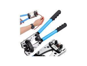 Profesjonalna zaciskarka do końcówek kabli tulejek 6-50mm2 HX-50B