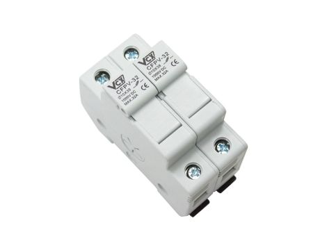 Podstawa bezpiecznikowa CFPV-32 PV 2P 10x38mm 1-32A 1000V DC