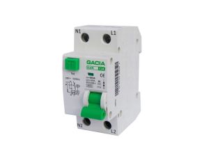 Wyłącznik różnicowoprądowy z członem nadprądowym 1P+N 10A C 30mA, typ AC SL6N1P+NC10A30mAAC