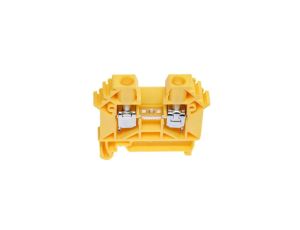 Złączka szynowa 2-przewodowa 6 mm2 żółty V0 ZUG-6 A11-A331