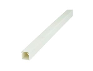 Listwa elektroinstalacyjna 25x25 kanał kablowy BKK 25x25mm korytko kablowe 25x25 z pokrywą i taśmą montażową 2-stronną NEKU