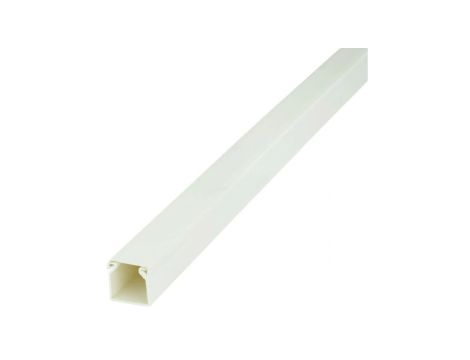 Listwa elektroinstalacyjna 16x16 kanał kablowy BKK 16x16mm korytko kablowe 16x16 z pokrywą i taśmą montażową 2-stronną NEKU