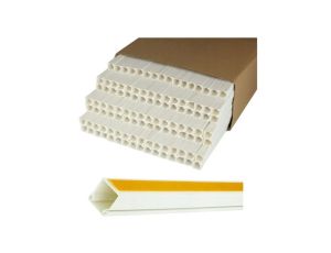 Listwa elektroinstalacyjna 25x25 kanał kablowy BKK 25x25mm korytko 25x25 z pokrywą i taśmą 2-stronną KARTON=96m 48szt NEKU