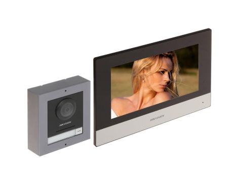 Zestaw wideoodomofonowy IP DS-KIS602(B)(O-STD)