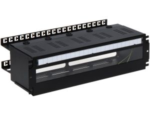 Obudowa z szyną DIN do szaf RACK 19cali A19-TS-35/OB-3U/160