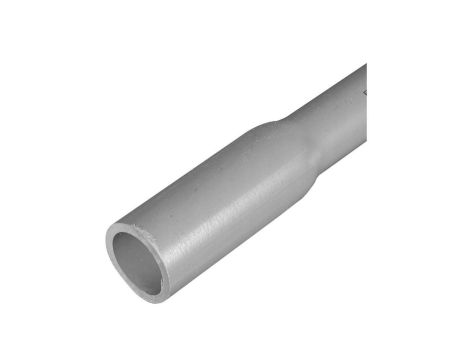 Rura odgromowa sztywna RCOM 20mm gładka kielichowa (ścianka 4mm) 1250N szara 2m ELMARK
