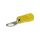 Końcówka oczkowa izolowana typ KOE DIN 25mm2 / M6 miedziana cynowana galwanicznie żółta ERKO