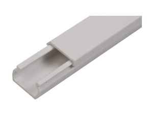 Listwa elektroinstalacyjna kanał kablowy LST 25x15mm korytko z pokrywą i taśmą montażową 2-stronną / 2 m /