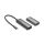 Przedłużacz/Extender USB-C - HDMI 30m po skrętce Cat.6 4K120Hz HDCP 2.3 (zestaw) DS-55343