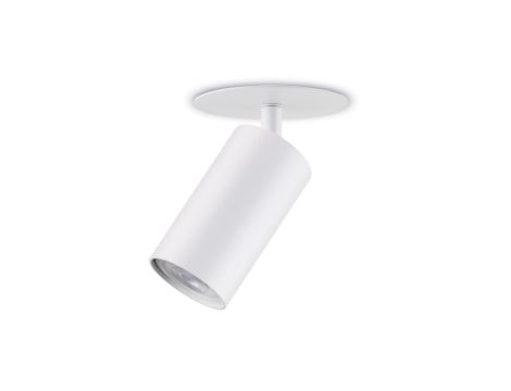 Oprawa podtynkowa / tuba Maclean, punktowa, okrągła, aluminiowa, GU10, 55x100mm, kolor biały, MCE364 W