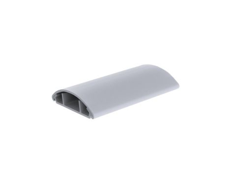 Listwa maskująca przewody TV maskownica uniwersalna napodłogowa naścienna 50x11mm jasno szara 2m KOPOS / 2 m /