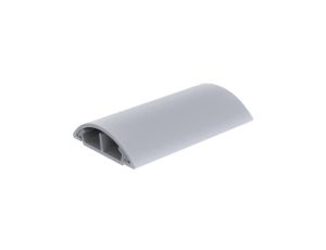 Listwa maskująca przewody TV maskownica uniwersalna napodłogowa naścienna 34x10mm jasno szara 2m KOPOS / 2 m /