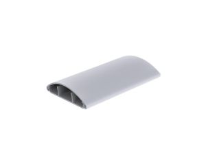 Listwa maskująca przewody TV maskownica uniwersalna napodłogowa naścienna 74x20mm jasno szara 2m KOPOS / 2 m /