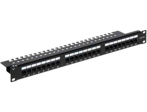 Patch panel RACK 19cali 24xRJ45 PP-24/RJ/C