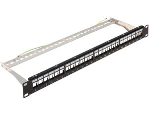 Patch panel RACK 19cali 24xKEYSTONE PP-24/FX/C