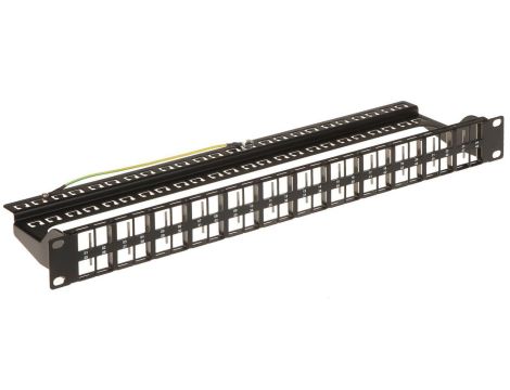 Patch panel RACK 19cali 48xKEYSTONE PP-48/FX/C