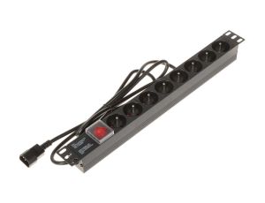 Listwa zasilająca do szaf RACK 19cali PD-8/R-IEC 1.8m