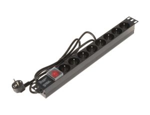 Listwa zasilająca do szaf RACK 19cali PD-8/R