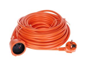 Przedłużacz ogrodowy z/u PS-3X1.5-20M/ORANGE 20m