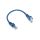 Patchcord RJ45/0.2-BLUE 0.2m