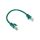 Patchcord RJ45/0.2-GREEN 0.2m