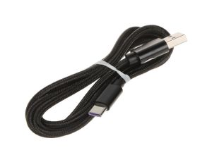 PRZEWÓD USB-W-C/USB-W-1M/NYL-B 1.0m