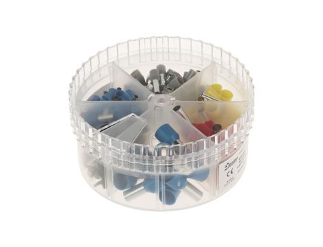 Zestaw końcówek tulejkowych TUL-PACK/1.5-16 /zestaw 185szt./