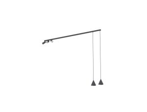 Lampa przysufitowa FOURTY 5xGU10 R50, GU10 R35 Czarny 11448 Nowodvorski