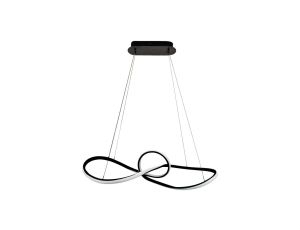 Lampa wisząca Marco Black 42W LED ML8116 Milagro