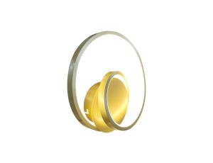 Kinkiet LUCERO GOLD 13W LED ZŁOTY 4000K 13W LED IP20 ML1050 Milagro