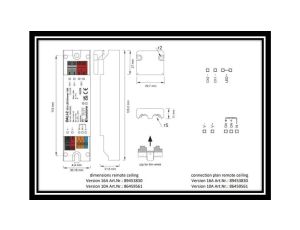 DALI 2Ch LED Dimmer 10A Sterowanie LUNATONE - 86459561