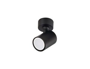 Spot sufitowy z możliwością zmiany kąta świecenia seria Snow na GU10 LP-731N/1W BK Light Prestige