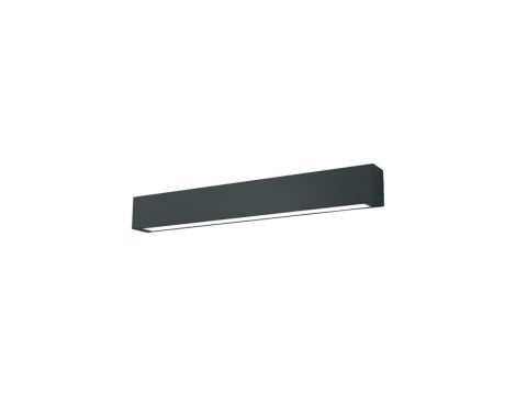 Ibros czarny kinkiet nad lustro z IP44 do łazienki, zintegrowany LED CTT GS-LWA-9W BK CCT Light Prestige