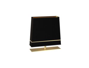 Lampa na szafkę Stojąca VOLANS 1xE27 złote elementy MILAGRO BY MACIEJ ZIEŃ