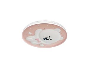 Plafoniera BEAR PINK 34W LED Ø490 mm RÓŻOWY Neutralna 4000K 34W LED IP20 ML0247