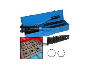 Praska hydrauliczna do kabli PH-300 z zestawem matryc 10, 16, 25, 35, 50, 70, 95, 120, 150, 185, 240, 300 mm2 + SEKTOR 10-300mm2