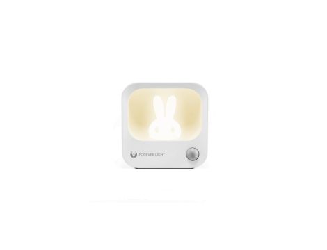 Lampka nocna z króliczkiem LED PURE FLC-10 LEA PIR biała 500mAh Forever Light