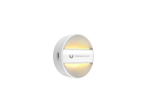 Lampka nocna okrągła LED PURE FLC-20 ALMA PIR biała 500mAh Forever Light