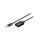 A-USB3.0-EXTENDER Kabel USB 3.0 USB A gniazdo, USB A wtyk 5m czarny 5Gbps PVC