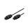 Kabel Toslink wtyk, z obu stron 3m Øprzew: 2,2mm 51218