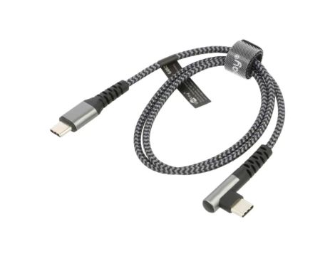 GOOBAY-64658 Kabel USB 2.0 USB C wtyk, USB C wtyk kątowy 0,5m 480Mbps